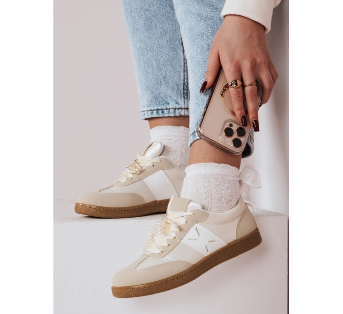 Dámské sportovní tenisky beige model 21984000 - Dstreet