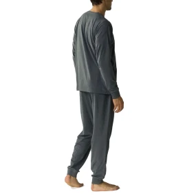Pánské pyžamo 376 grey - Atlantic