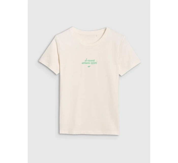 Dámské tričko s potiskem 4F 4FRSS25TTSHF2786-11S