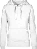 Promodoro 1781 Dámská mikina s kapucí "X.O" 40.1781 white