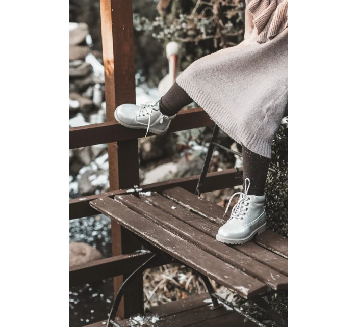 Dětské Boty Se Zipem stříbrné Dexter Dětské Boty Se Zipem stříbrné Dexter