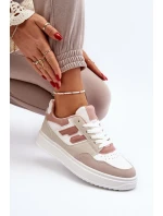 Dámské nízké tenisky béžové model 21651093 - Boto