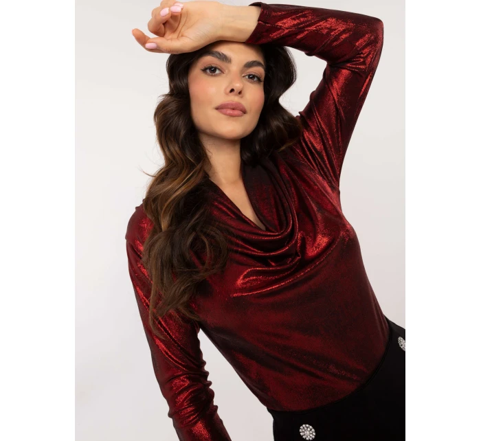 Halenka DHJ BZ 15268.30 tmavě červená