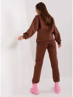 Komplet EM KMPL model 18955265 ciemny brązowy - FPrice Komplet EM KMPL model 18955265 ciemny brązowy - FPrice