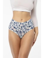 Kalhotky Shells Simple Maxi modro-bílé - Julimex