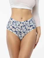 Kalhotky Shells Simple Maxi modro-bílé - Julimex