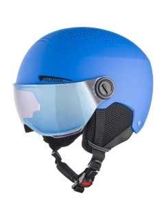 Lyžařská přilba ALPINA ZUPO VISOR Q-LITE BLUE 51-55