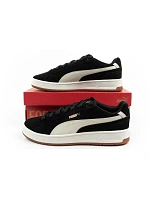 Pánská sportovní obuv Court model 22055992 kožené tenisky black - Puma Pánská sportovní obuv Court model 22055992 kožené tenisky black - Puma