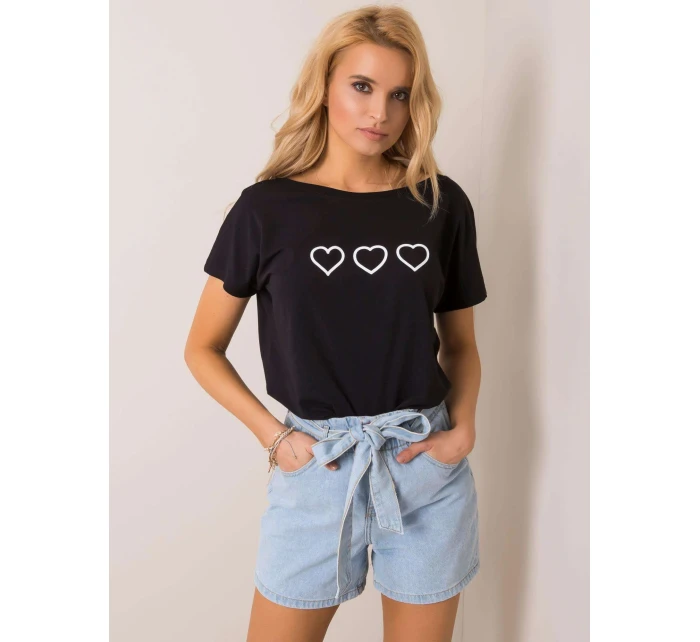 Tričko RV TS 5650.07P bílá a černá