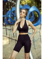 Dámské krátké legíny model 20206853 Černá - Eldar Dámské krátké legíny model 20206853 Černá - Eldar