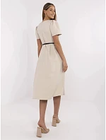 Dámské šaty MI SK A2328.41 béžové - FPrice