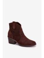 Boty na podpatku  model 224427 Step in style