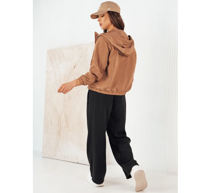 Dámská přechodová bunda BELIJ camel FashionStreet TY4258 Dámská přechodová bunda BELIJ camel FashionStreet TY4258