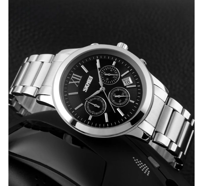 Pánské hodinky Skmei 9097BK + BOX Pánské hodinky Skmei 9097BK + BOX