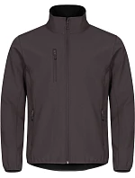 Clique Classic Softshell Jkt M Pánská 3-vrstvá softshellová bunda 67.0910 dark grey