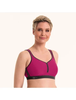 performance sportovní podprsenka moldovaná 5566 pink/anthrazit - Active