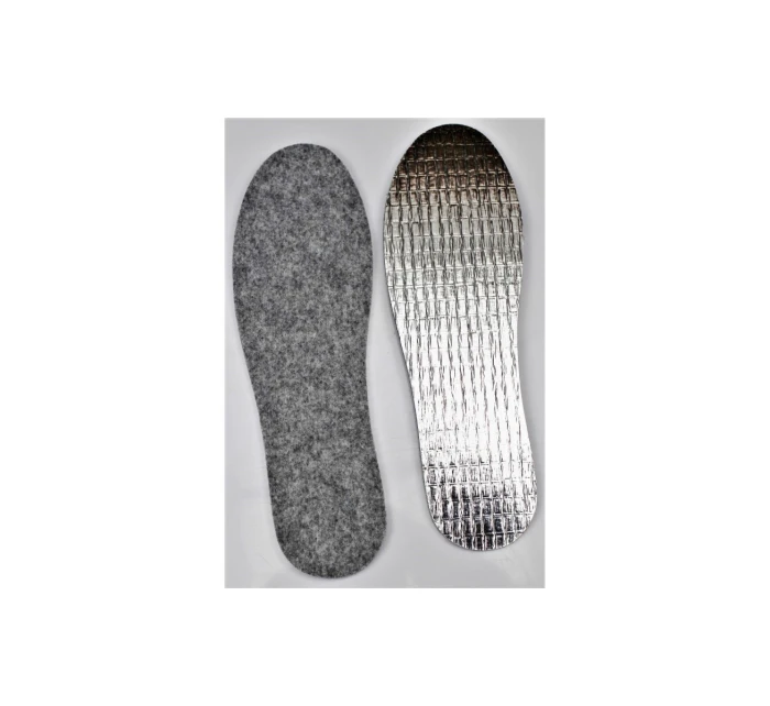 Coccine Thick Felt Insoles On The Aluminum Layer