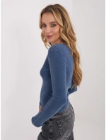 Bluzka WT BZ ciemny niebieski model 21875418 - FPrice Bluzka WT BZ ciemny niebieski model 21875418 - FPrice