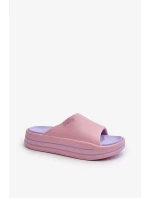 Dámské pantofle na platformě Big Star Pink Dámské pantofle na platformě Big Star Pink