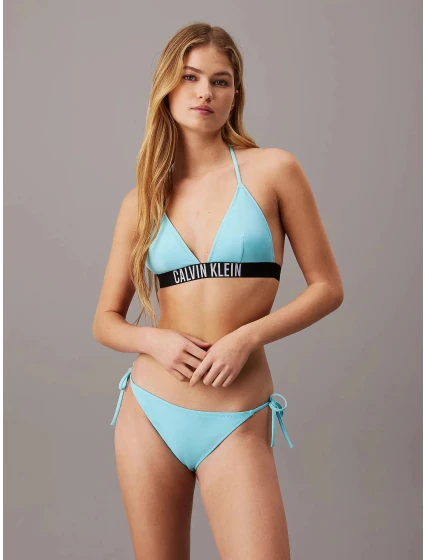 Dámská plavková podprsenka sv. modrá model 20182822 - Calvin Klein Dámská plavková podprsenka sv. modrá model 20182822 - Calvin Klein