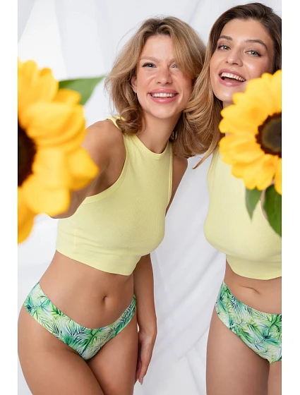 Kalhotky  brasil zelené  model 21080732 - Julimex
