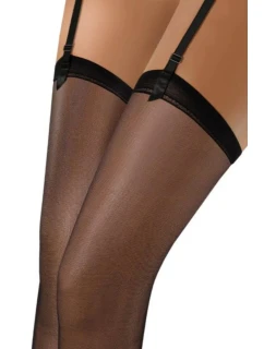 Dámské punčochy k podvazkovému pásu Fashion Line model 21889952 01 / 20 den - Sesto Senso