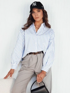 Dámské tričko MARTIE bílo-modré FashionStreet DY0373