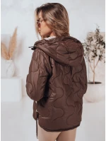 Dámská bunda kávová Dstreet model 21974716 - FashionStreet