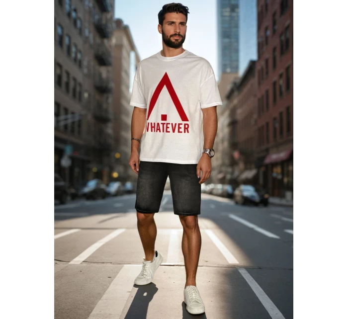 Pánské džínové šortky černé FashionStreet SX2500