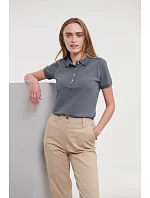 Dámské elastické piqué polo 10. convoy grey model 22473807 - Russell Athletic Dámské elastické piqué polo 10. convoy grey model 22473807 - Russell Athletic