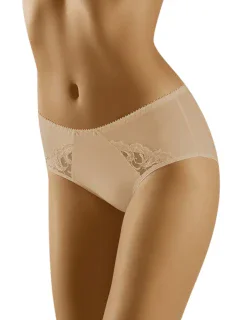 Dámské kalhotky model 17734038 beige WOLBAR - Wol-Bar