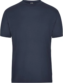 Daiber JN 1808 Pánské pracovní tričko z bio bavlny - Solid 02.1808 navy