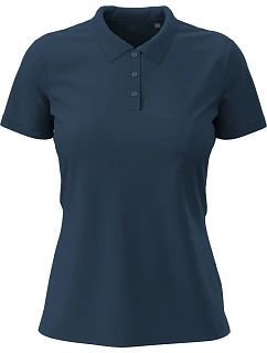 Stedman Stretch Polo Women Dámské elastické piqué polo z těžké bavlny 05.9740 navy blue