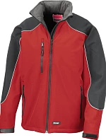 Result R 118X 3-vrstvá softshell bunda "IceFell" s kapucí 30.118X red/black