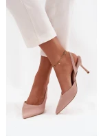 s odhalenými Béžové model 21715420 - Boto