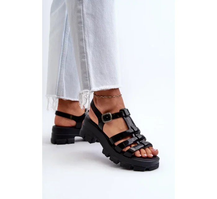 ZAXY Dámské sandály černé ZAXY Dámské sandály černé
