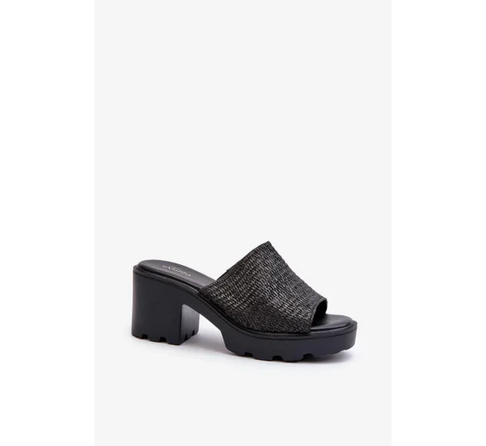 Pantofle model 197723 Step in style Pantofle model 197723 Step in style