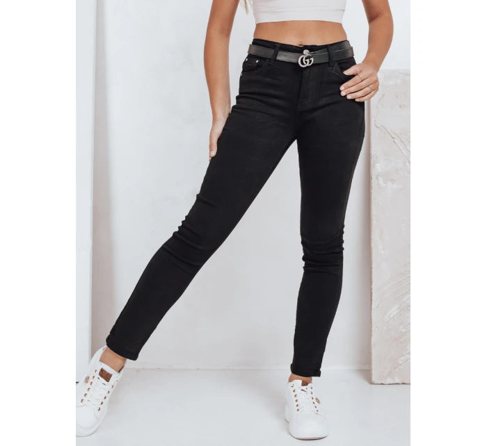 Dámské džínové kalhoty CHESTE black FashionStreet UY1932 Dámské džínové kalhoty CHESTE black FashionStreet UY1932