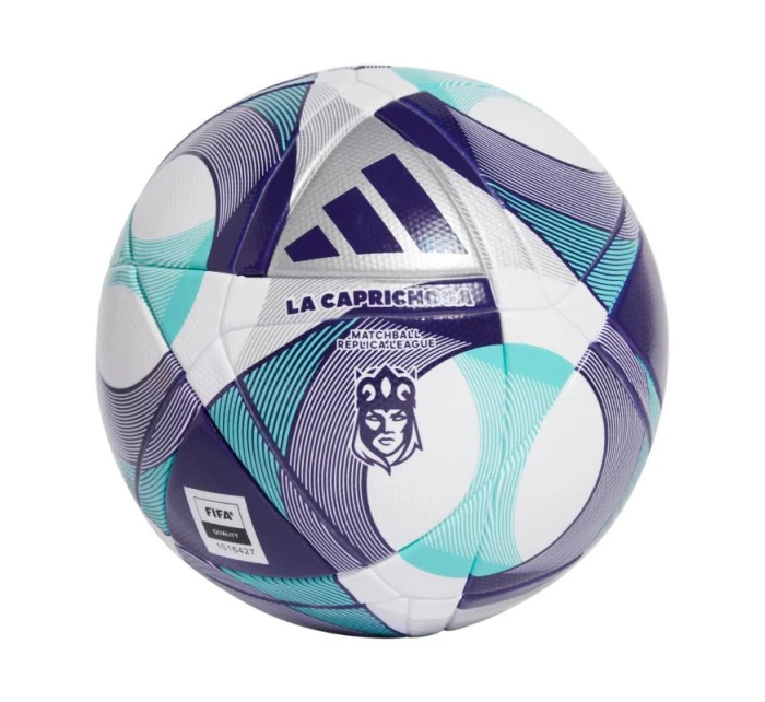 Adidas Queens League La Caprichosa fotbalový míč modrý JI8977 Adidas Queens League La Caprichosa fotbalový míč modrý JI8977