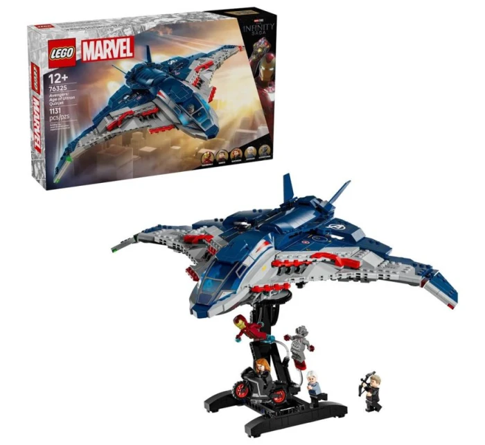LEGO Marvel Super Heroes 76325 Avengers: Čas Ultrona - Quinjet LEGO Marvel Super Heroes 76325 Avengers: Čas Ultrona - Quinjet