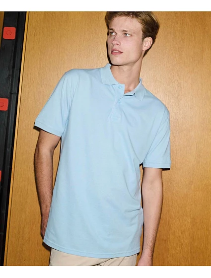 O Pánské piqué polo z bio bavlny sport grey model 22503660 - Neutral