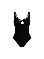 Style Violetta jednodílné plavky 7750 black - RosaFaia