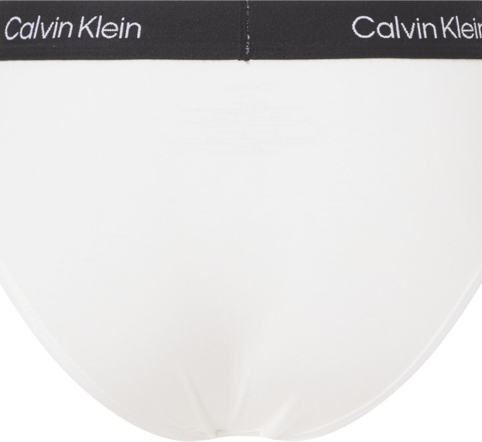 Dámské kalhotky Bikini Briefs CK96 000QF7222E100 bílá - Calvin Klein