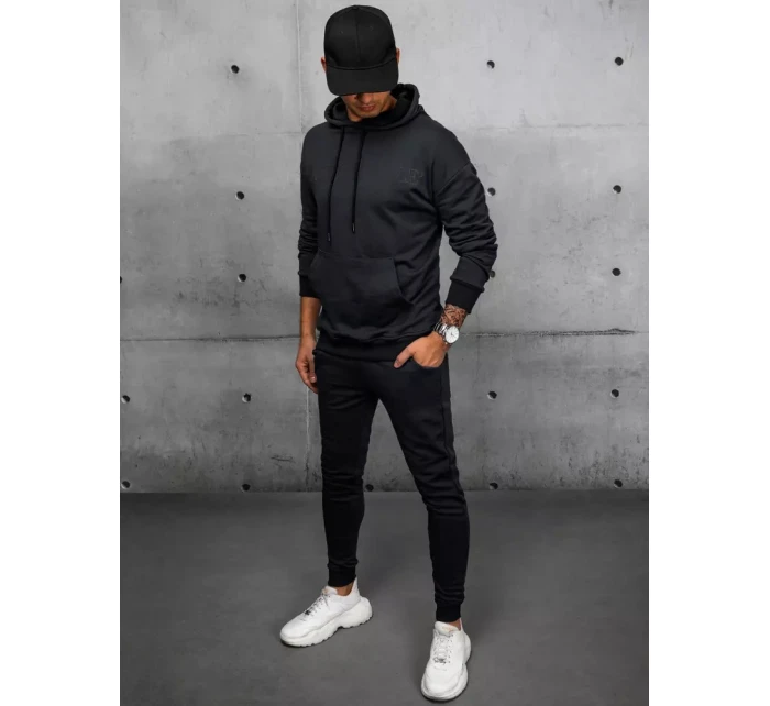 Pánské černé tepláky Dstreet AX0681