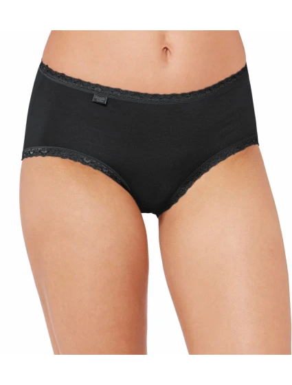 Dámské kalhotky Sloggi 24/7 Cotton Lace Midi C3P černé
