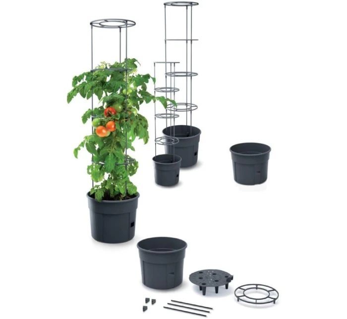 Rajčatový hrnec s žebříkem o objemu 28 l Rajčatový hrnec s žebříkem o objemu 28 l