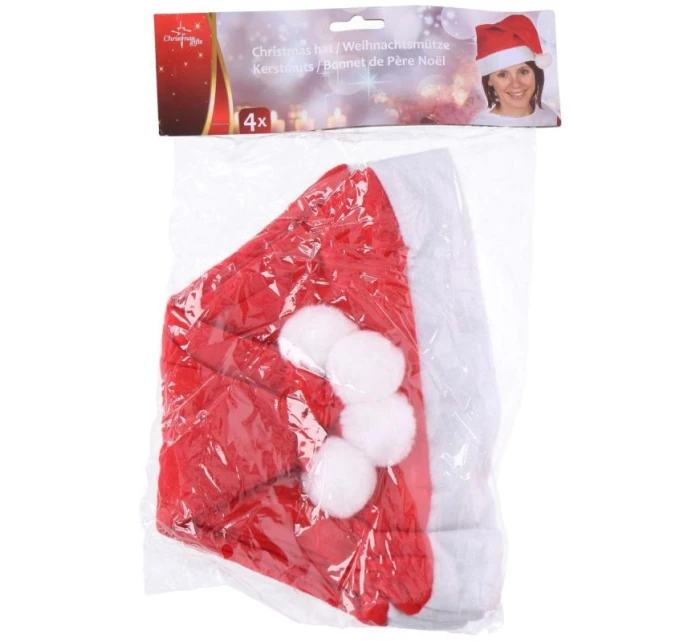 SANTOVA ČEPICE - SADA 4KS