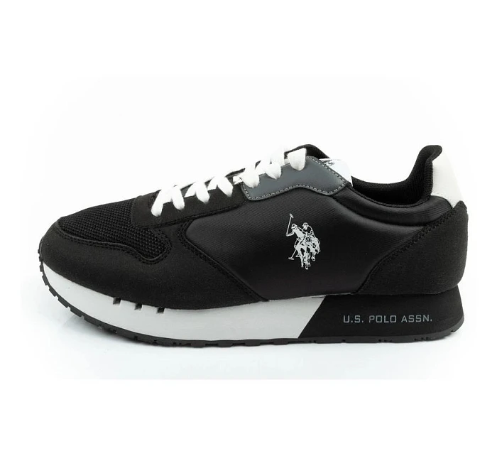 U.S. Polo Assn sportovní boty tenisky pánské módní pohodlné černé
