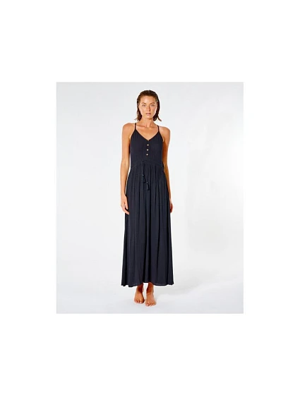 Šaty RIP CURL Classic Surf Maxi Dress, černé Šaty RIP CURL Classic Surf Maxi Dress, černé