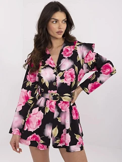 DHJ KO 20615 2.60 černo-růžový overal